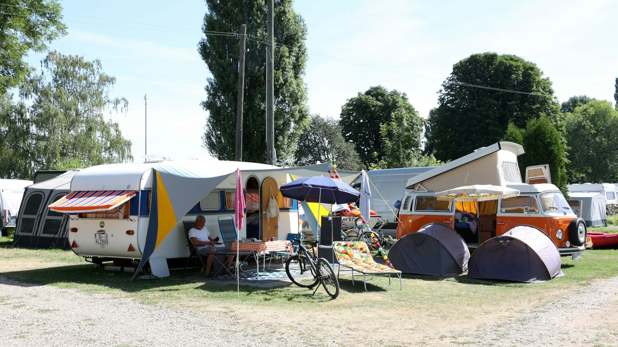 Kölns ältester Campingplatz in Rodenkirchen
Camping Berger
Uferstraße 71, 50999 Köln
Foto:Martina Goyert