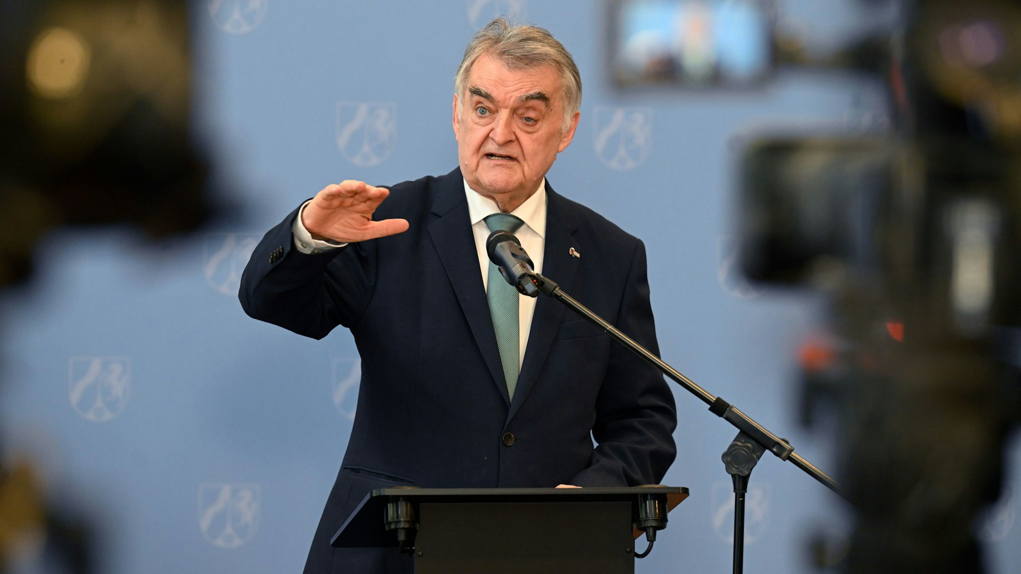 Herbert Reul (CDU), Innenminister von Nordrhein-Westfalen.