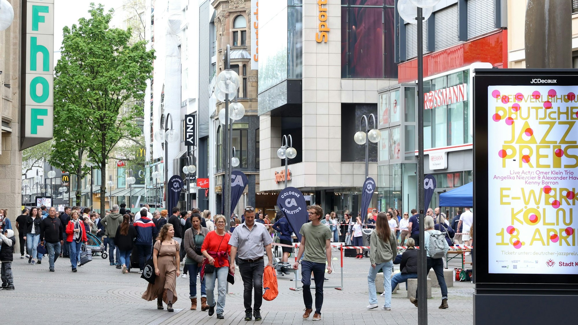 Blick in die Schildergasse