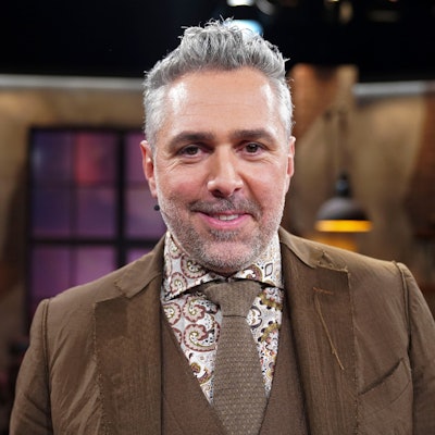 Roland Trettl bei der Aufzeichnung der WDR-Talkshow „Kölner Treff“ im WDR Studio.