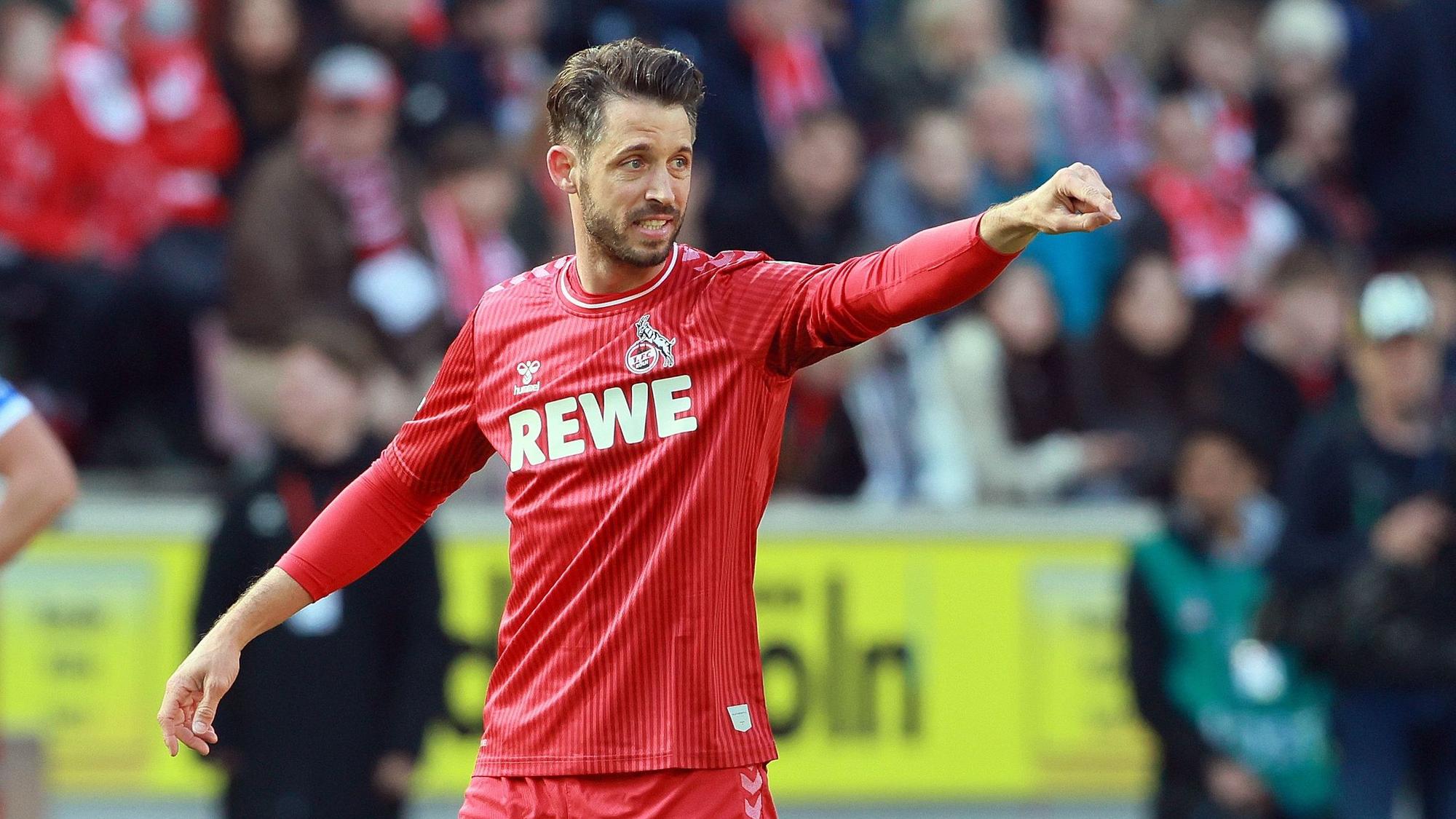 1. FC Köln vs. SV Darmstadt 98, 30. Spieltag, 20.04.2024, 15.30 Uhr, Mark Uth (1. FC Köln), Bild: Herbert Bucco