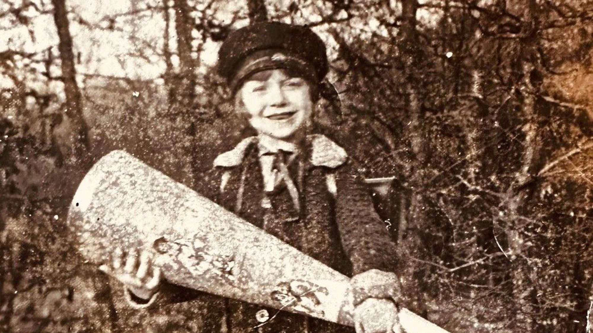 94 Jahre alt ist das Foto, das Käthe Gottschals Einschulung festhielt.