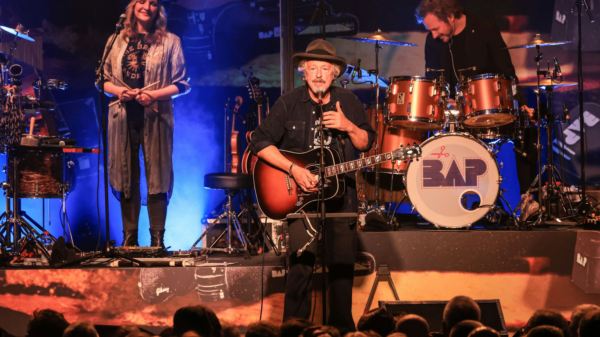 Wolfgang Niedecken wird 75 Jahre alt, seine Band BAP 50 Jahre (Archivbild).