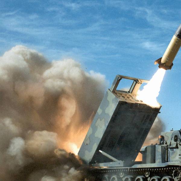 Eine ATACMS-Rakete wird bei einer Übung der US-Armee abgefeuert. Washington hat die Ukraine mit einer weitreichenden Variante des Raketensystem ausgestattet.