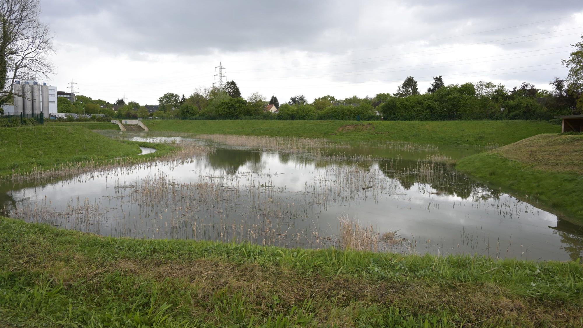 Das Hochwasserbecken der Kieppemühle wurde getestet.