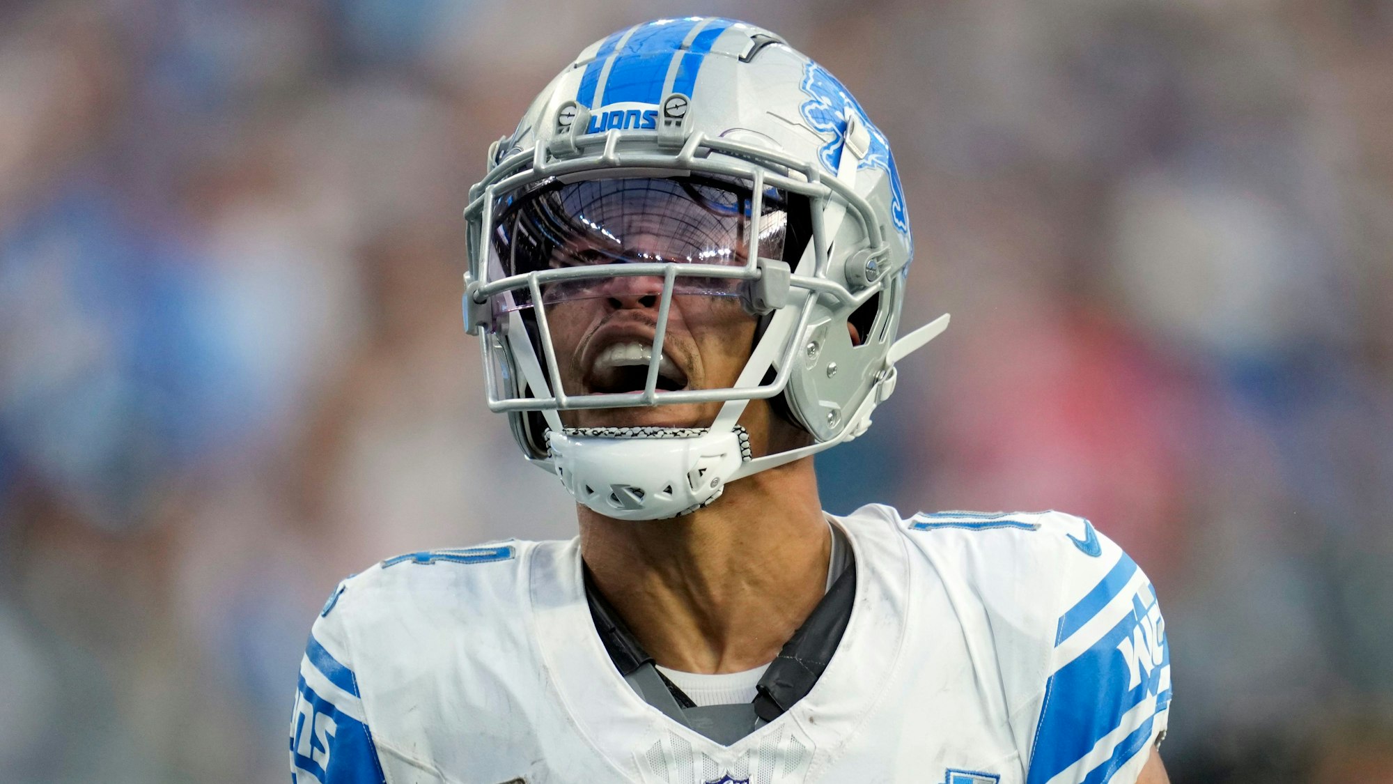 Amon-Ra St. Brown, Wide Receiver der Detroit Lions