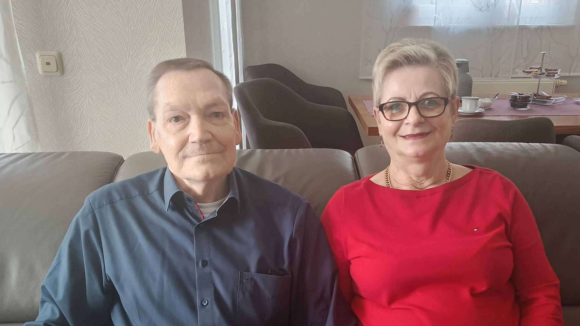 Manfred und Ute Kiel aus Bedburg sind seit 50 Jahren verheiratet.