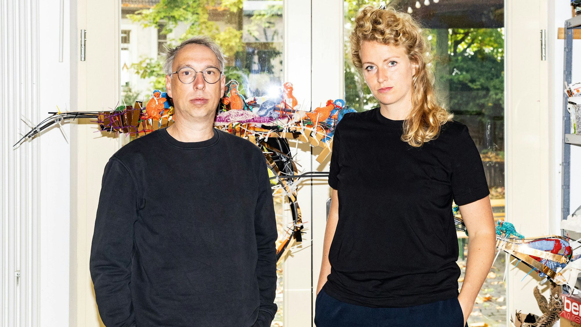 Sven Fritz und Sophia Edschmid vom Atelier Goldstein