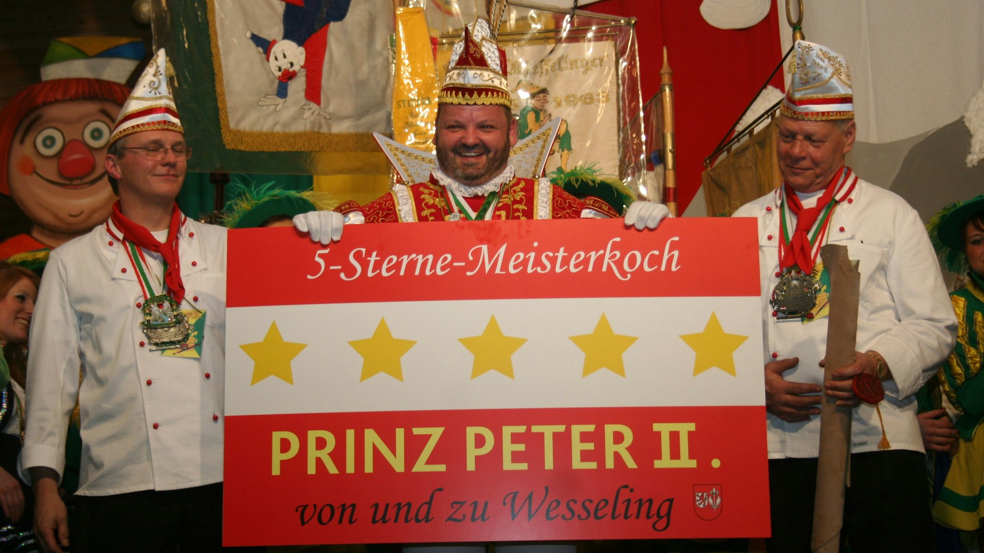 Das Foto zeigt Peter Kühweidler 2010 als Karnevalsprinz.