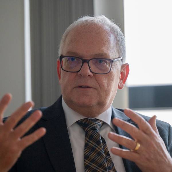 Polizeipräsident Johannes Hermanns plant, gegenüber möglichen Randalierern durchzugreifen.