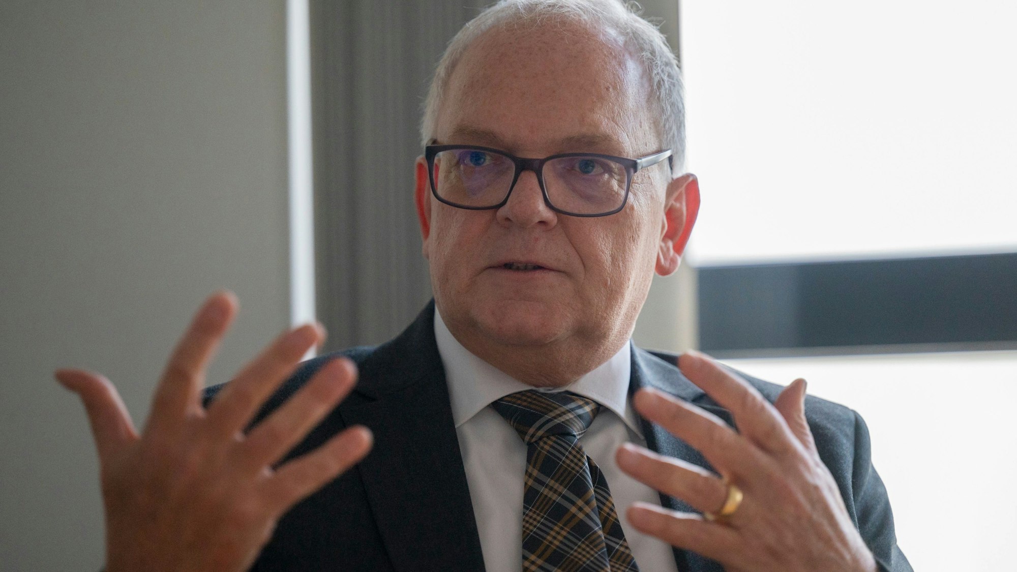 Kölns Polizeipräsident Johannes Hermanns