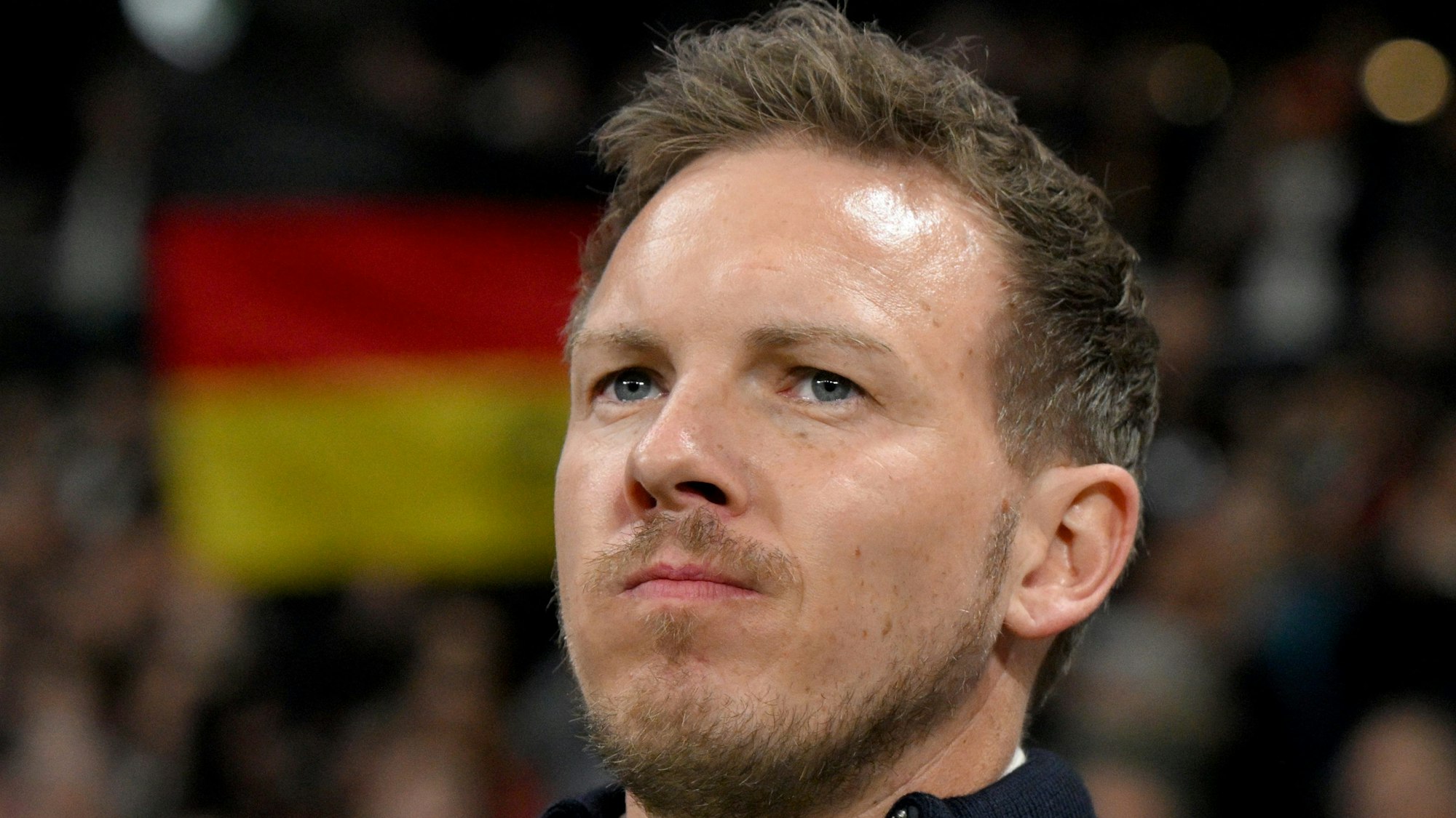 Bundestrainer Julian Nagelsmann vor einem Spiel.