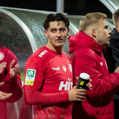 Regionalliga West, Fortuna Koeln - Borussia Moenchengladbach U23, 10.11.2023 Henri Matter Fortuna Koeln, 14. Regionalliga West, Fortuna Koeln - Borussia Moenchengladbach U23, 15. Spieltag, am 10.11.2023, Suedstadion, Koeln DFL regulations prohibit any use of photographs as image sequences and/or quasi-video *** Regionalliga West, Fortuna Koeln Borussia Moenchengladbach U23, 10 11 2023 Henri Matter Fortuna Koeln, 14 Regionalliga West, Fortuna Koeln Borussia Moenchengladbach U23, 15 Spieltag, am 10 11 2023, Suedstadion, Koeln DFL regulations prohibit any use of photographs as image sequences and or quasi video Copyright: xBEAUTIFULxSPORTS/Meuselx