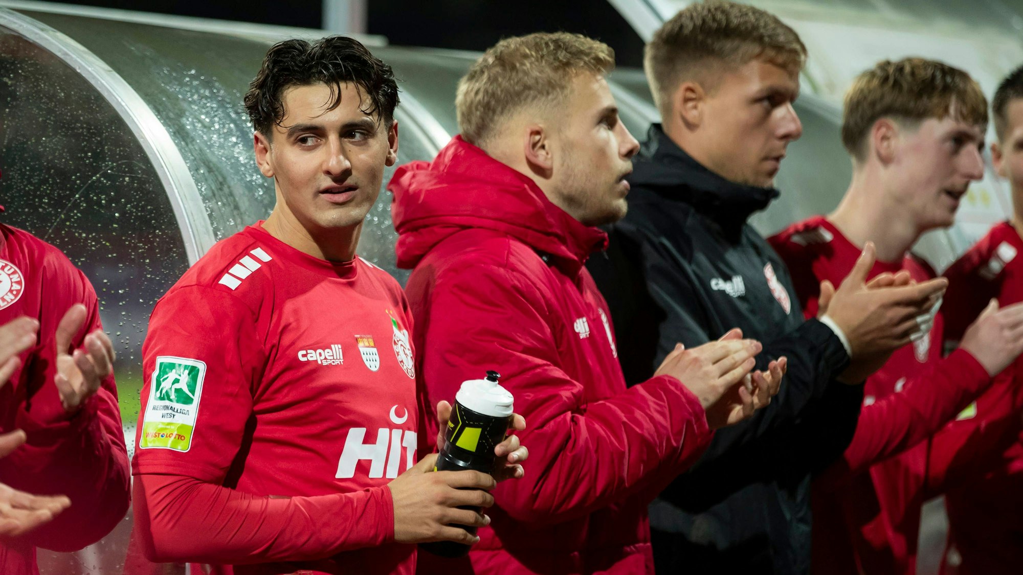 Regionalliga West, Fortuna Koeln - Borussia Moenchengladbach U23, 10.11.2023 Henri Matter Fortuna Koeln, 14. Regionalliga West, Fortuna Koeln - Borussia Moenchengladbach U23, 15. Spieltag, am 10.11.2023, Suedstadion, Koeln DFL regulations prohibit any use of photographs as image sequences and/or quasi-video *** Regionalliga West, Fortuna Koeln Borussia Moenchengladbach U23, 10 11 2023 Henri Matter Fortuna Koeln, 14 Regionalliga West, Fortuna Koeln Borussia Moenchengladbach U23, 15 Spieltag, am 10 11 2023, Suedstadion, Koeln DFL regulations prohibit any use of photographs as image sequences and or quasi video Copyright: xBEAUTIFULxSPORTS/Meuselx