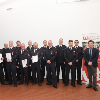 Jahresdienstbesprechung der Freiwilligen Feuerwehr Wiehl.