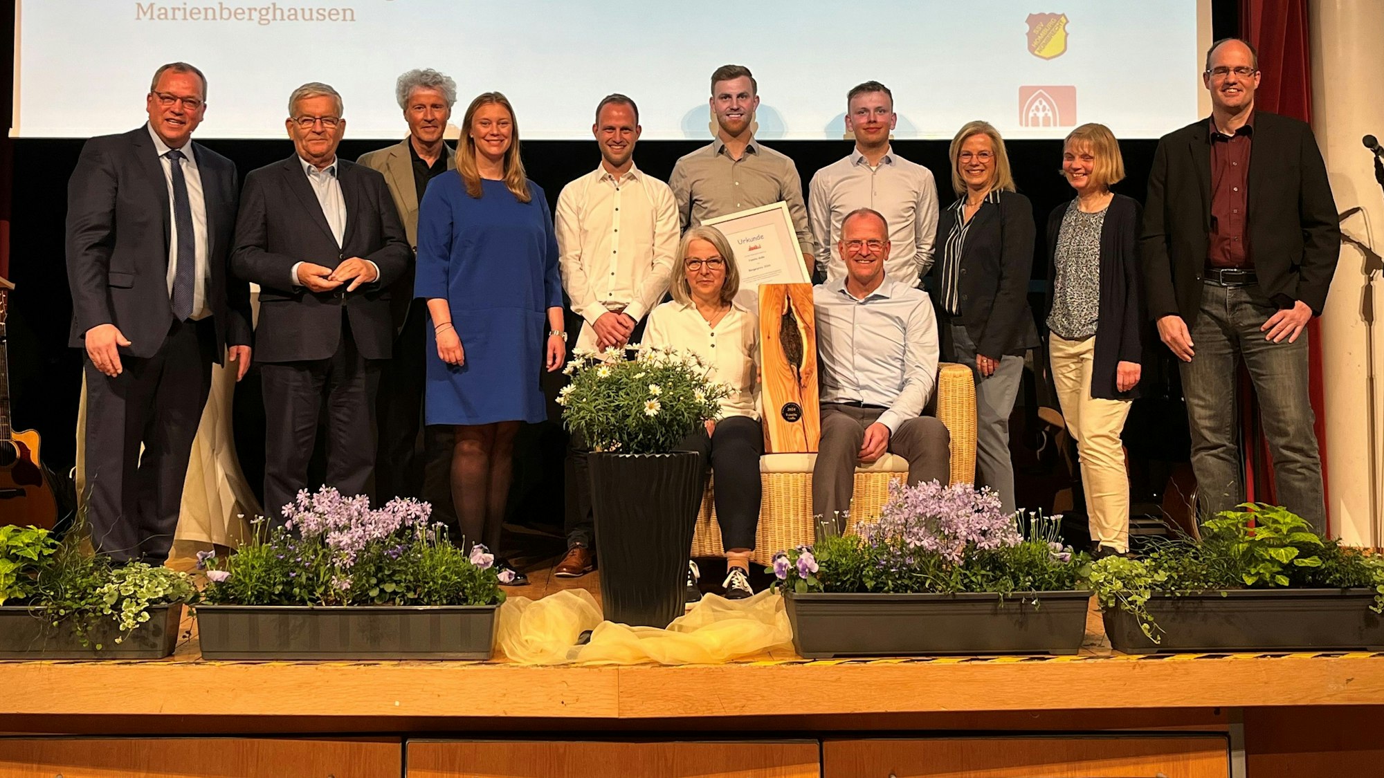 Gruppenbild nach der Preisverleihung.