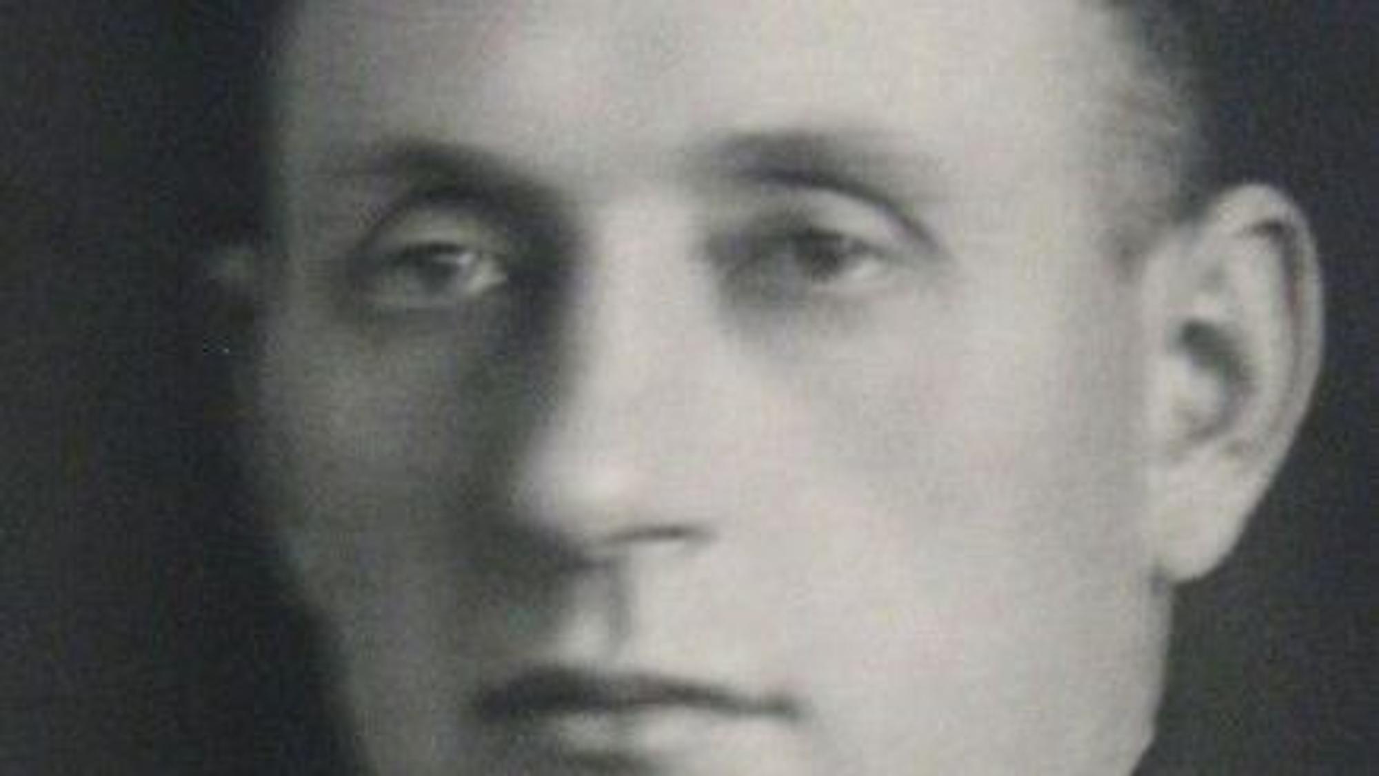 Das Bild zeigt Johann Bürger im Jahr 1925