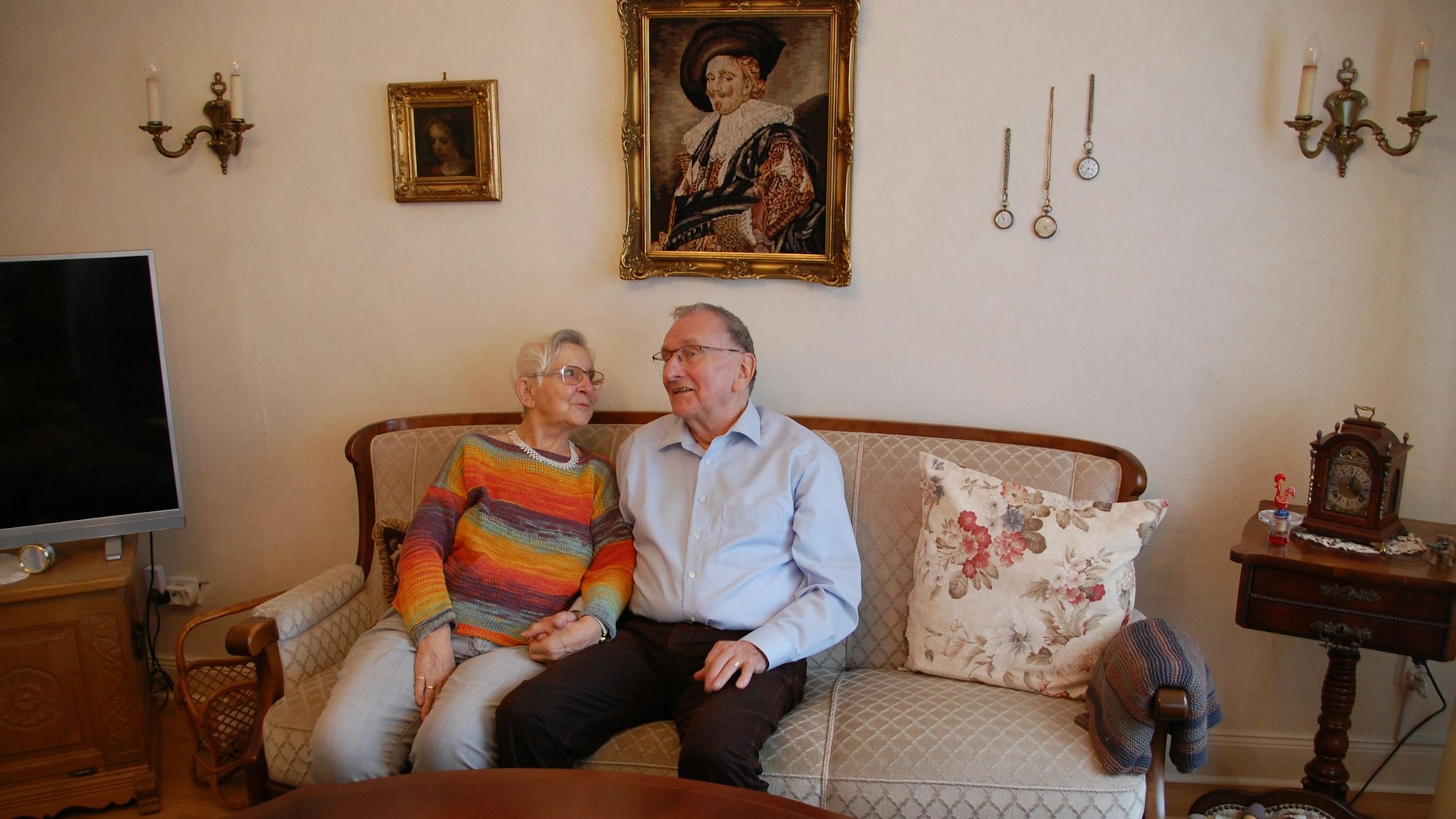 Den Tag ihrer Eisernen Hochzeit möchten Helga und Otto Mücke im kleinen Kreis feiern.