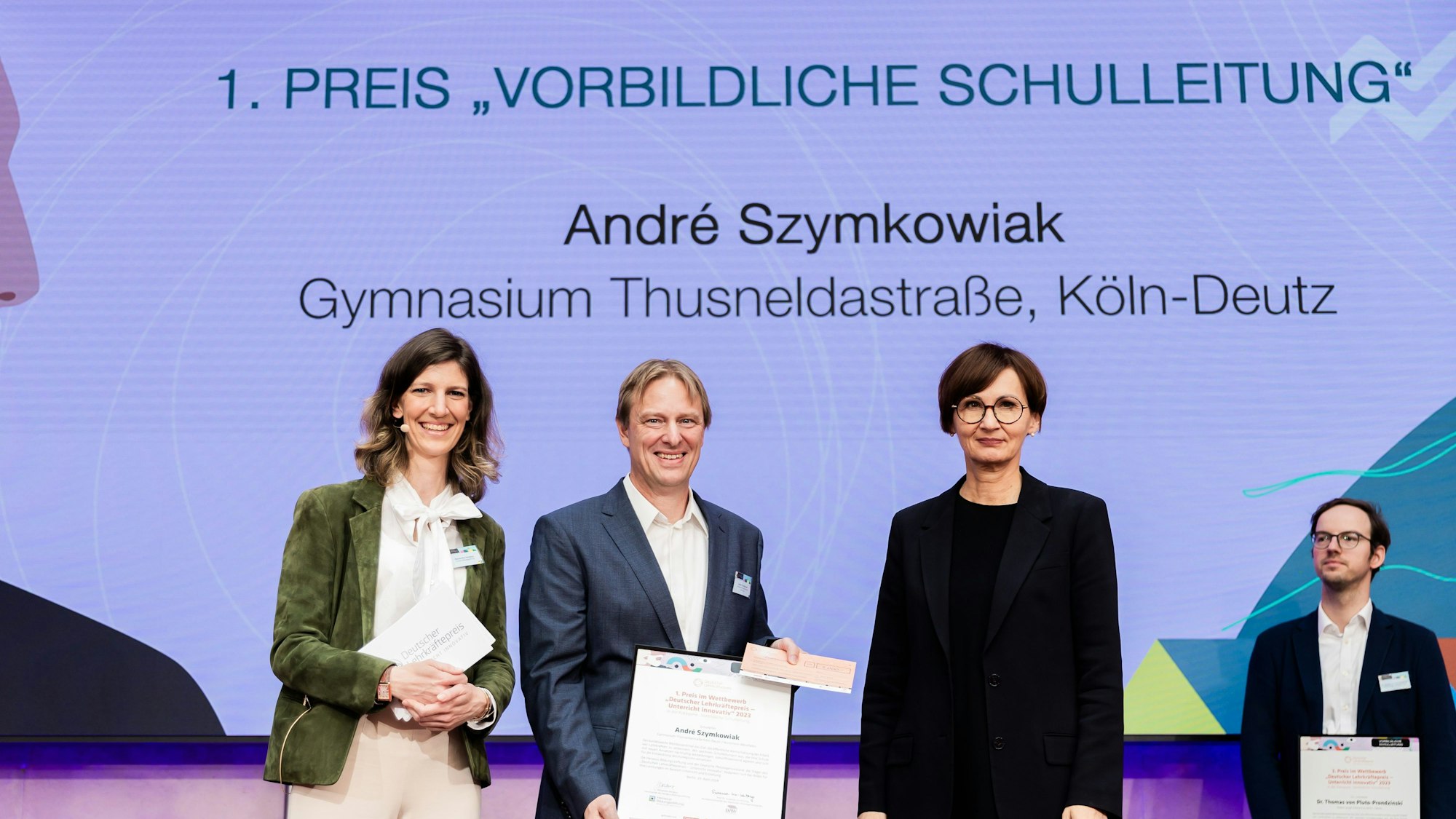 Preisträger für gute Schule wurden geehrt.