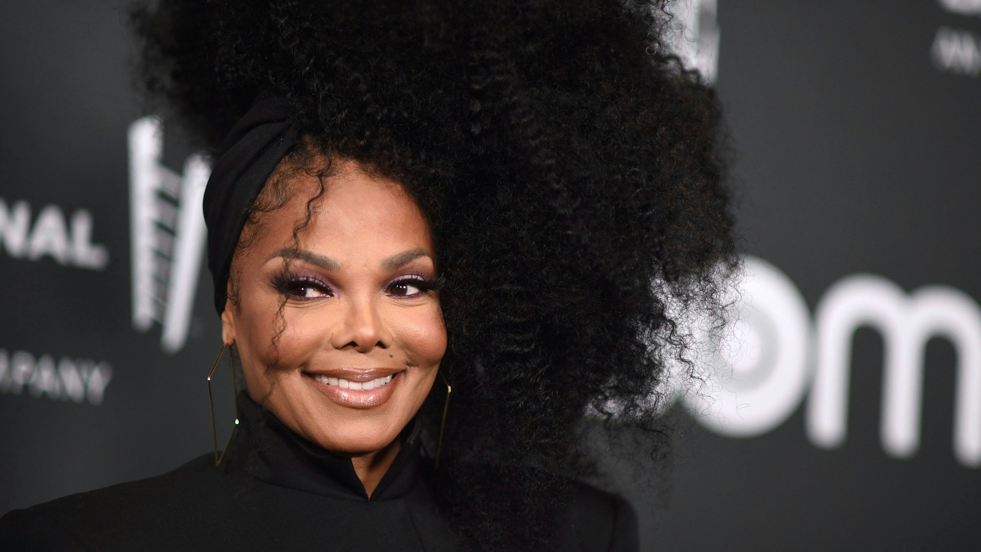 Das Foto zeigt die Popsängerin Janet Jackson.