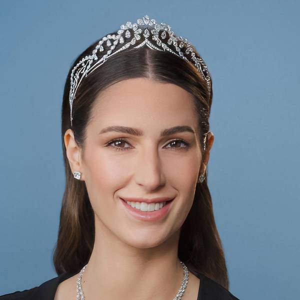 Prinzessin Rajwa al Hussein auf ihrem offiziellen Porträtbild.