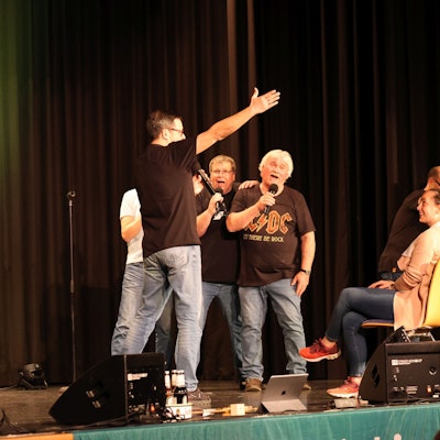 Szene aus einem Konzert