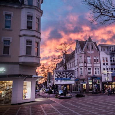 Nobelstraße, Hauptstraße, Wiesdorfer Platz. Foto: Ralf Krieger