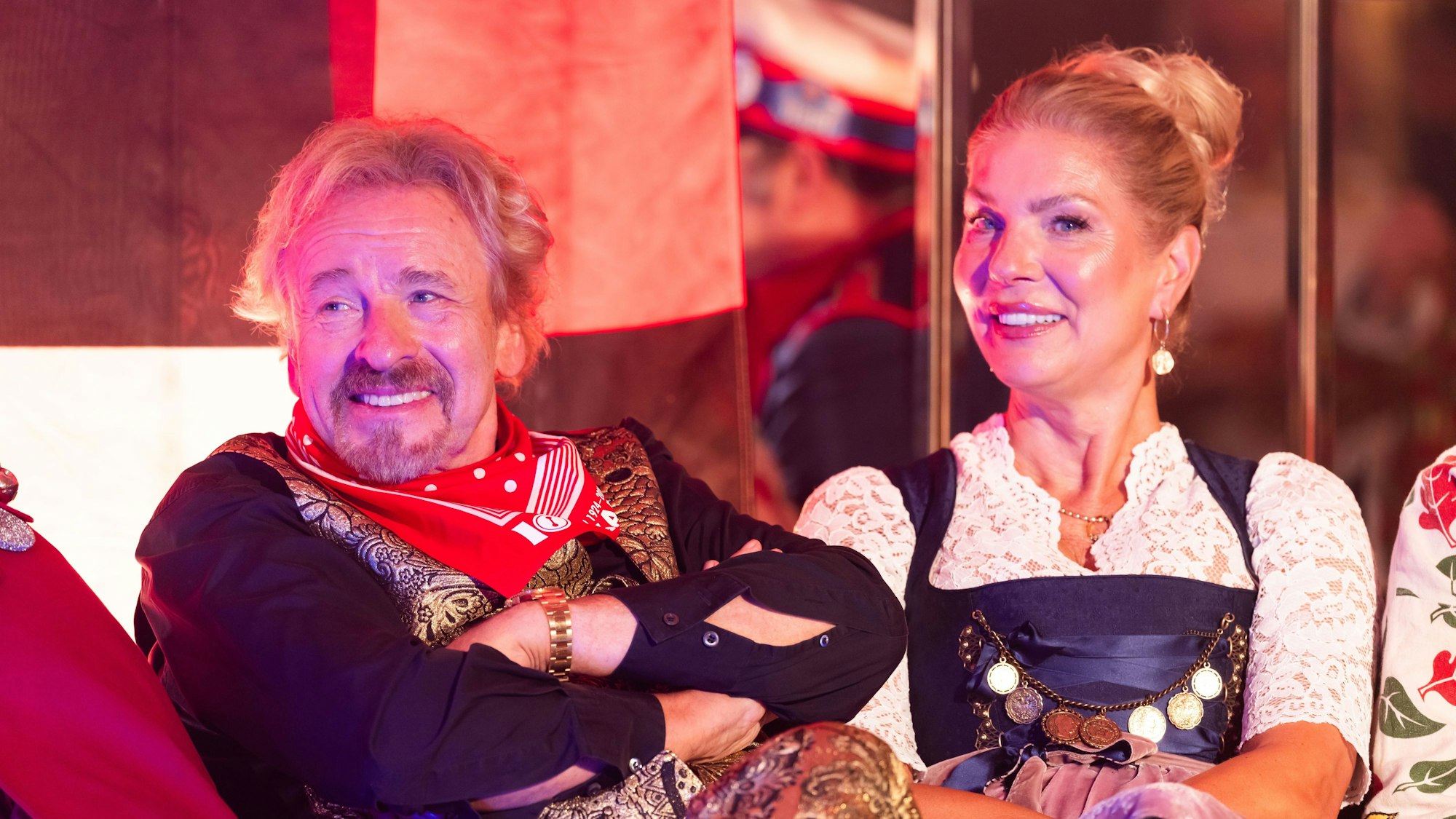 Thomas Gottschalk und und seine Freundin Karina Mroß ziehen nach München.