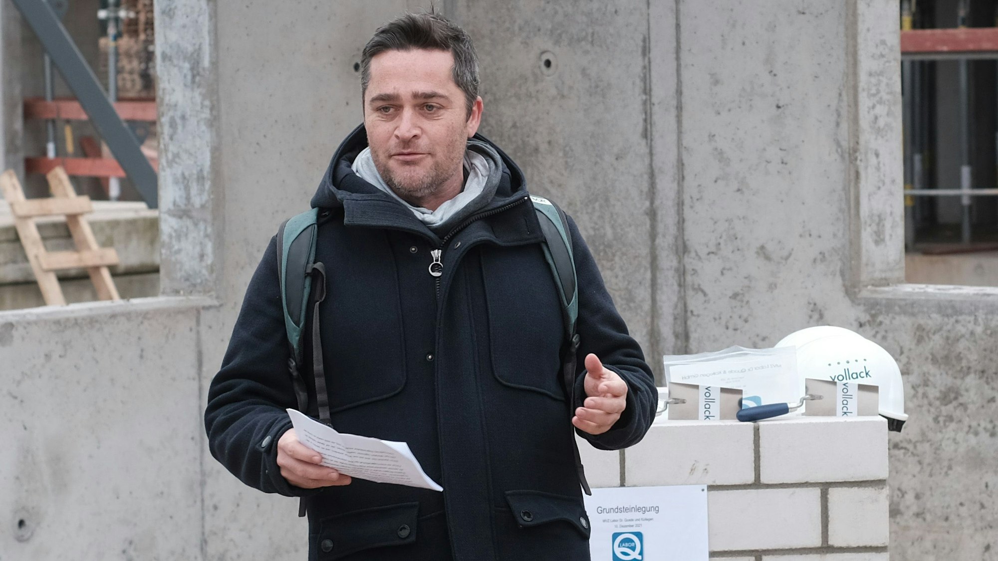 Ehrenfelds Bezirksbürgermeister Volker Spelthann.