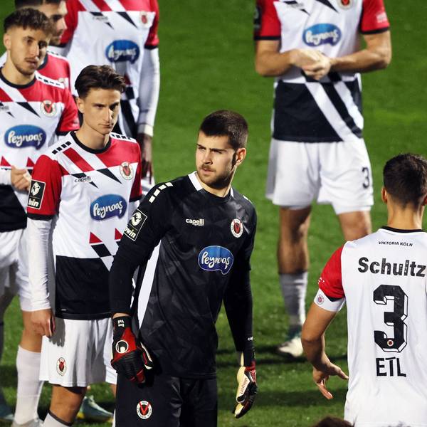 FC Viktoria Köln vs. Saarbrücken, 3. Liga, Mitte: Ben Voll (Viktoria), 21.02.2024, Bild: Herbert Bucco