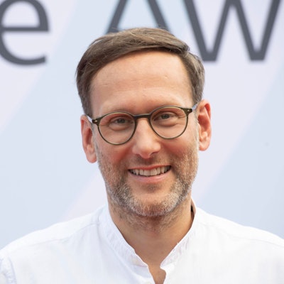 Simon Beeck bei einem öffentlichten Termin.