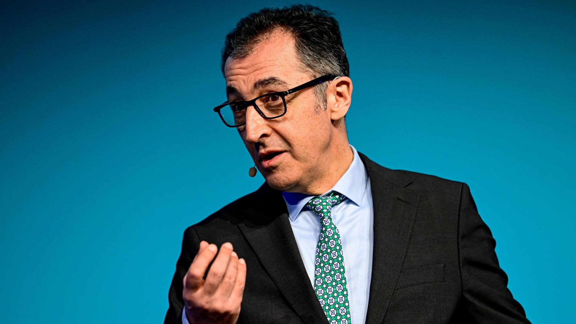 Agrarminister Cem Özdemir (Grüne) bei einer Rede im Januar.