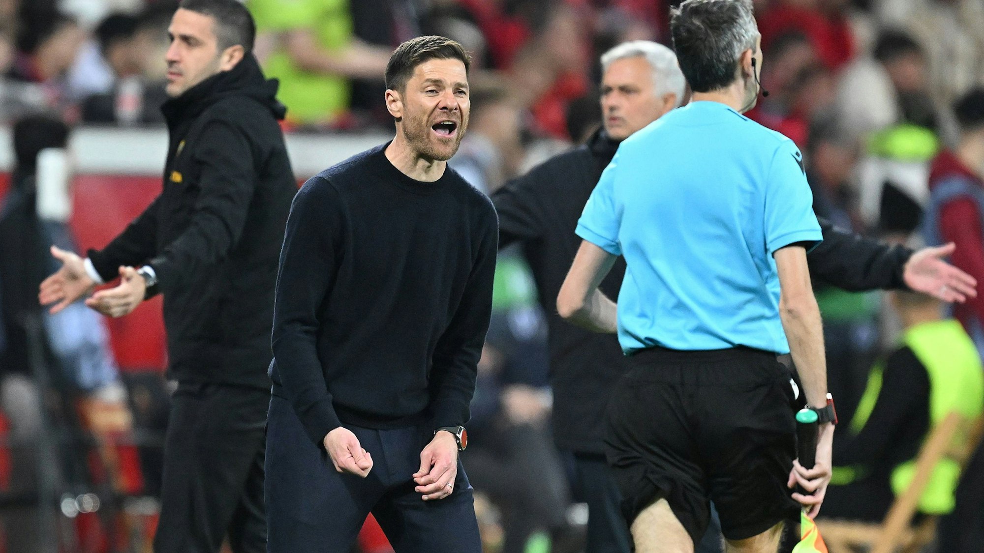 Vor einem Jahr litt Xabi Alonso mit seinen Leverkusenern gegen Mourinhos Römer – und schied aus.