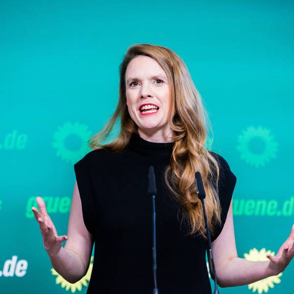 Terry Reintke, deutsche und europäische Spitzenkandidatin der Grünen für die Europawahl