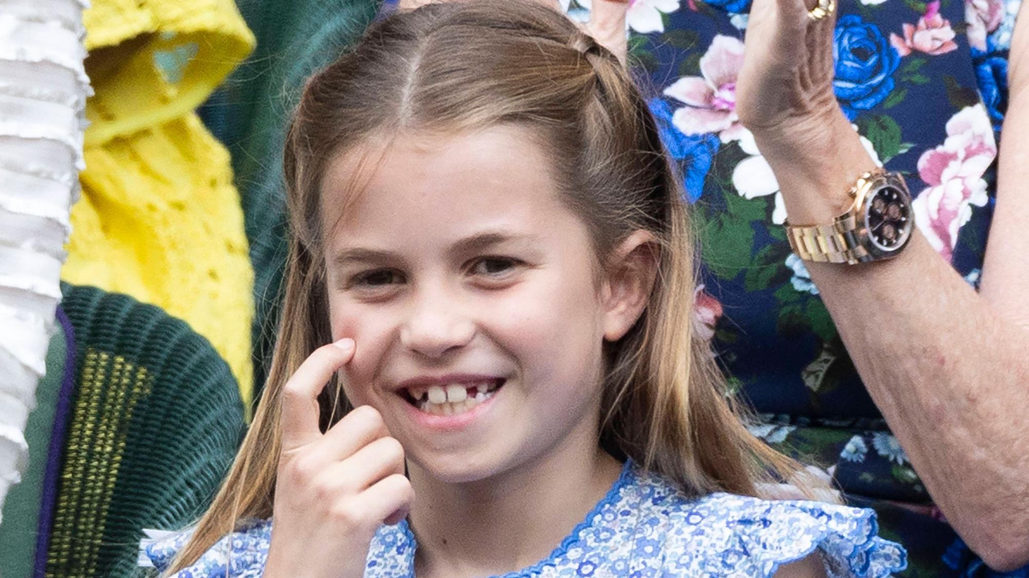 Prinzessin Charlotte beim Tennisturnier in Wimbledon 2023.