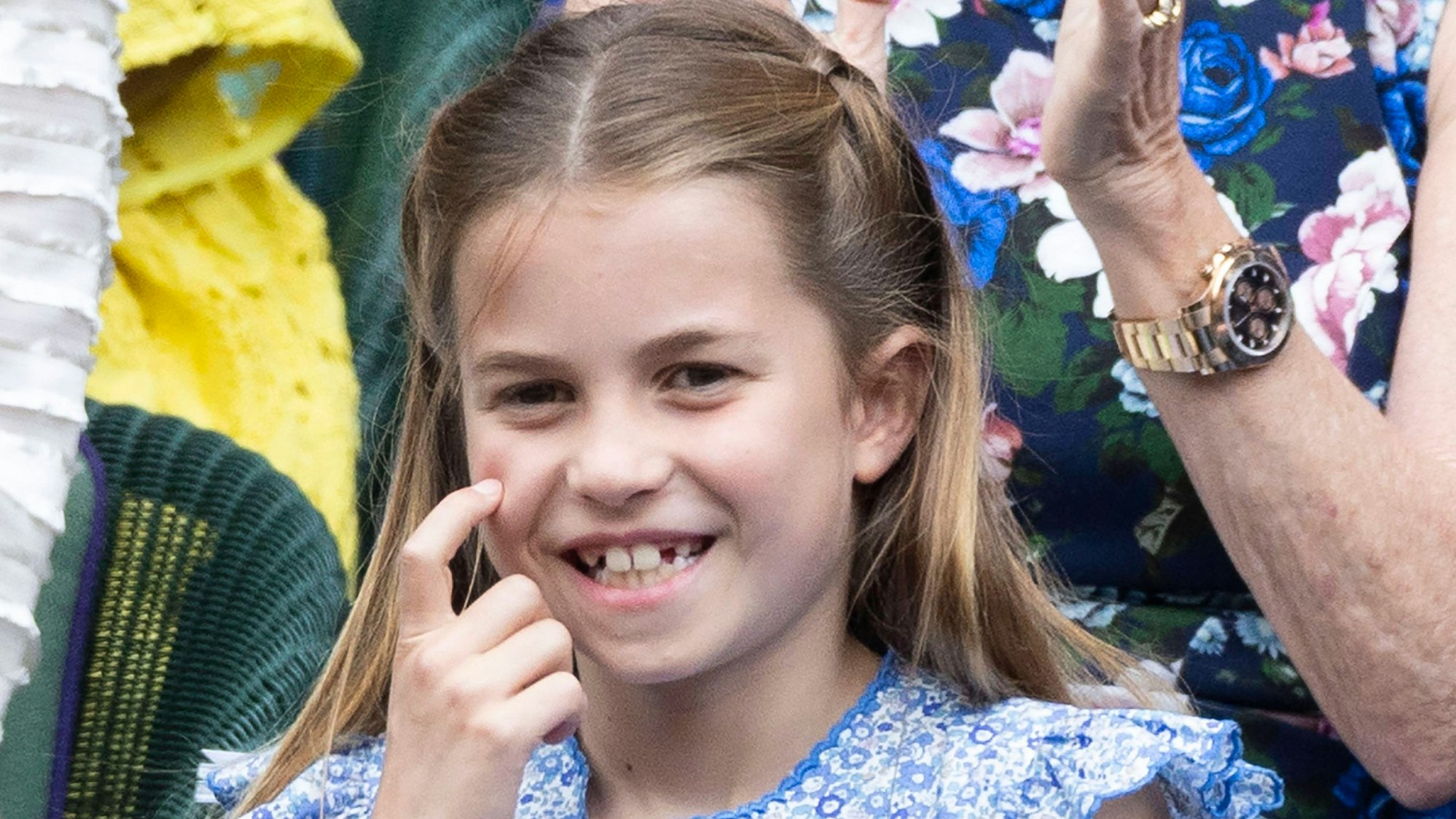 Prinzessin Charlotte beim Tennisturnier in Wimbledon 2023.