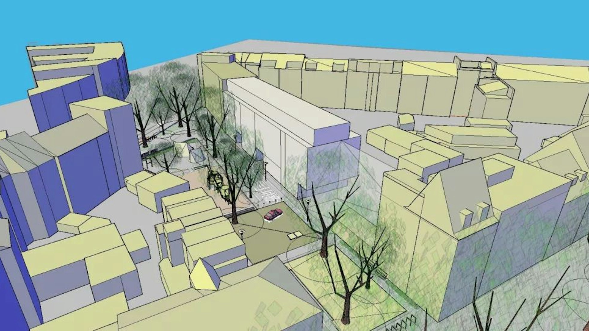 Ein Entwurf zur Gestaltung der Trierer Straße