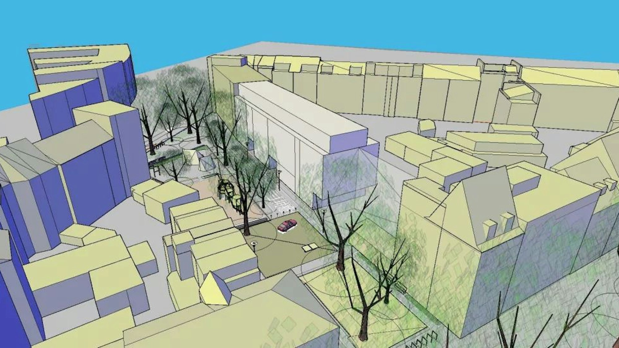 Ein Entwurf zur Gestaltung der Trierer Straße