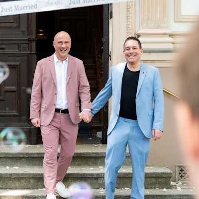 Sven Lehmann und Arndt Klocke haben in Berlin geheiratet.