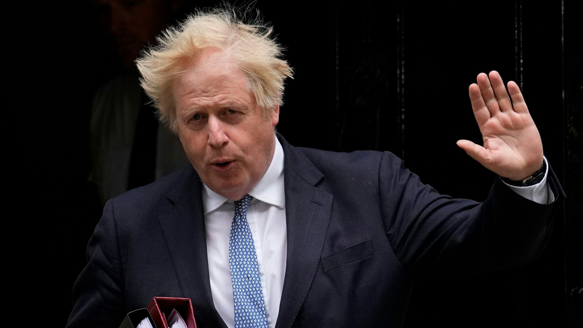 Der ehemalige britische Premierminister Boris Johnson sorgt in seiner Heimat mit einem Fauxpas für Belustigung. (Archivbild)