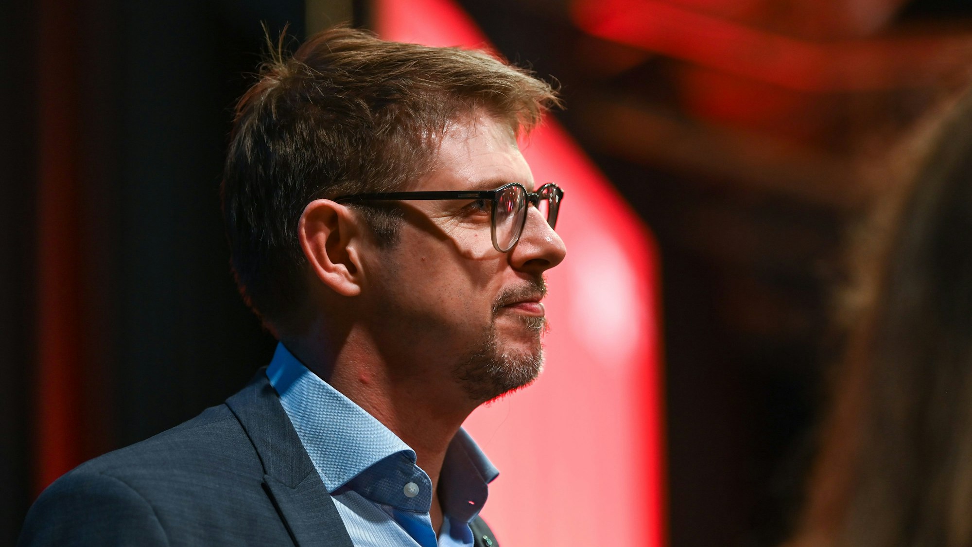 Europaabgeordneter Matthias Ecke auf dem Landesparteitag der SPD Sachsen in Chemnitz. (Archivbild)