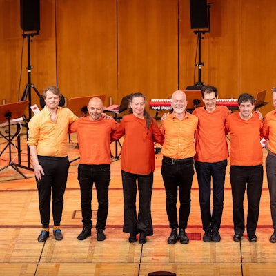 ACHT BRÜCKEN. Musik für Köln
ACHT BRÜCKEN Freihafen
Köln, 04.05.2024, 19 Uhr, WDR Funkhaus am Wallrafplatz, Klaus-von-Bismarck-Saal
Enno Poppe: Rundfunk
ensemble mosaik
Copyright: Jörn Neumann / ACHT BRÜCKEN