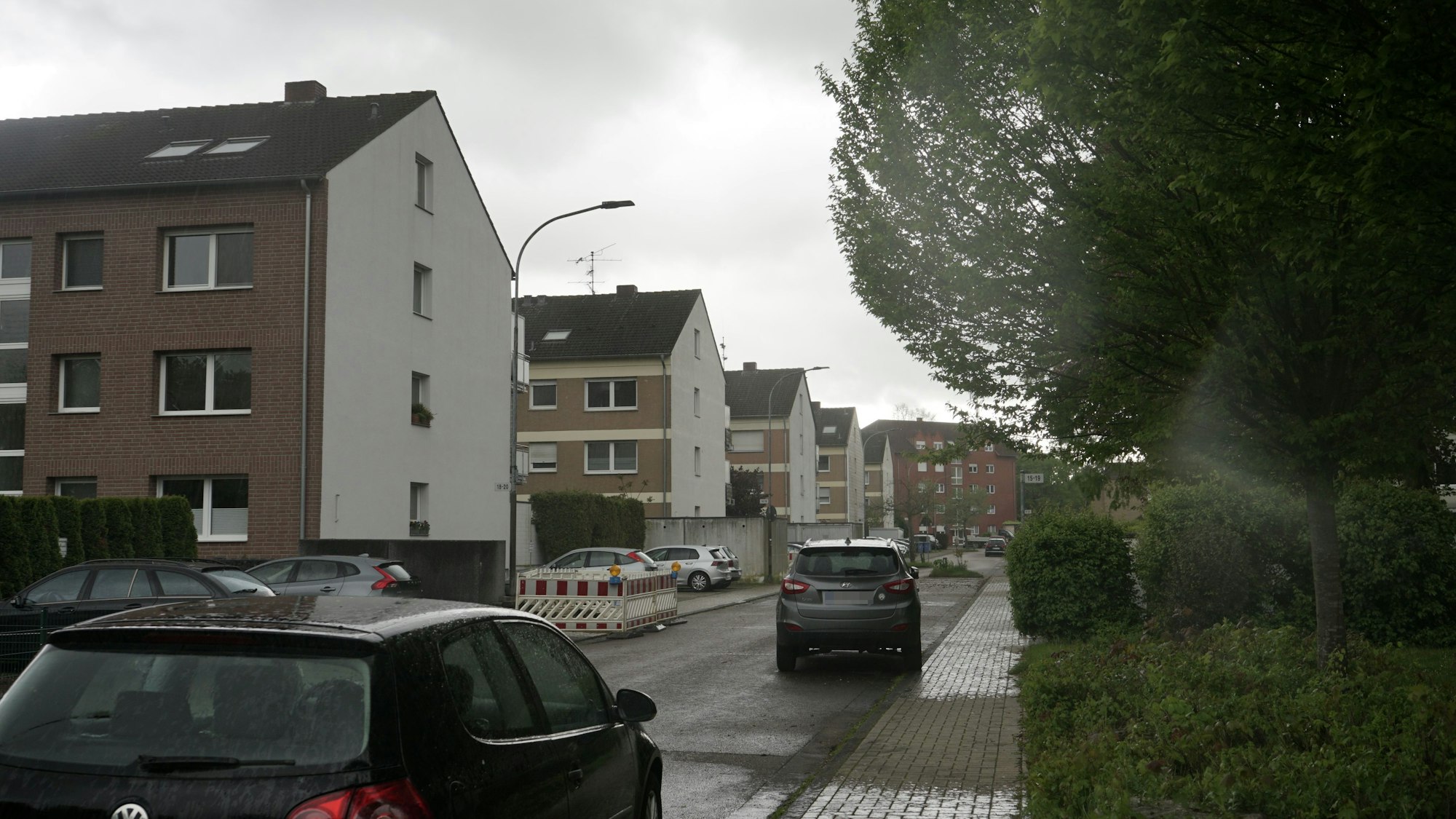 Mehrfamilienhäuser in Sindorf.