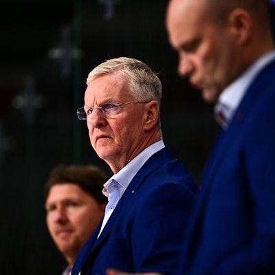 Kari Jalonen betreute bei der Weltmeisterschaft 2023 die tschechische Nationalmannschaft.