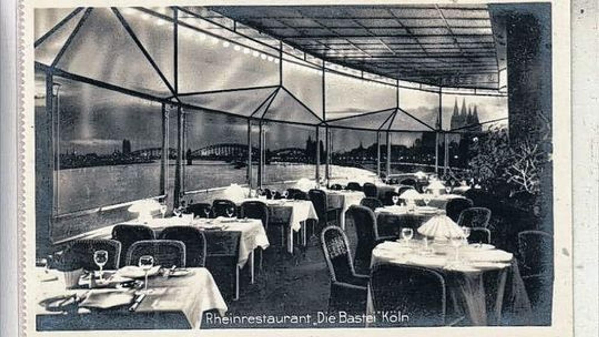 Ansichtskarte des Bastei-Restaurants aus den 60er Jahren.