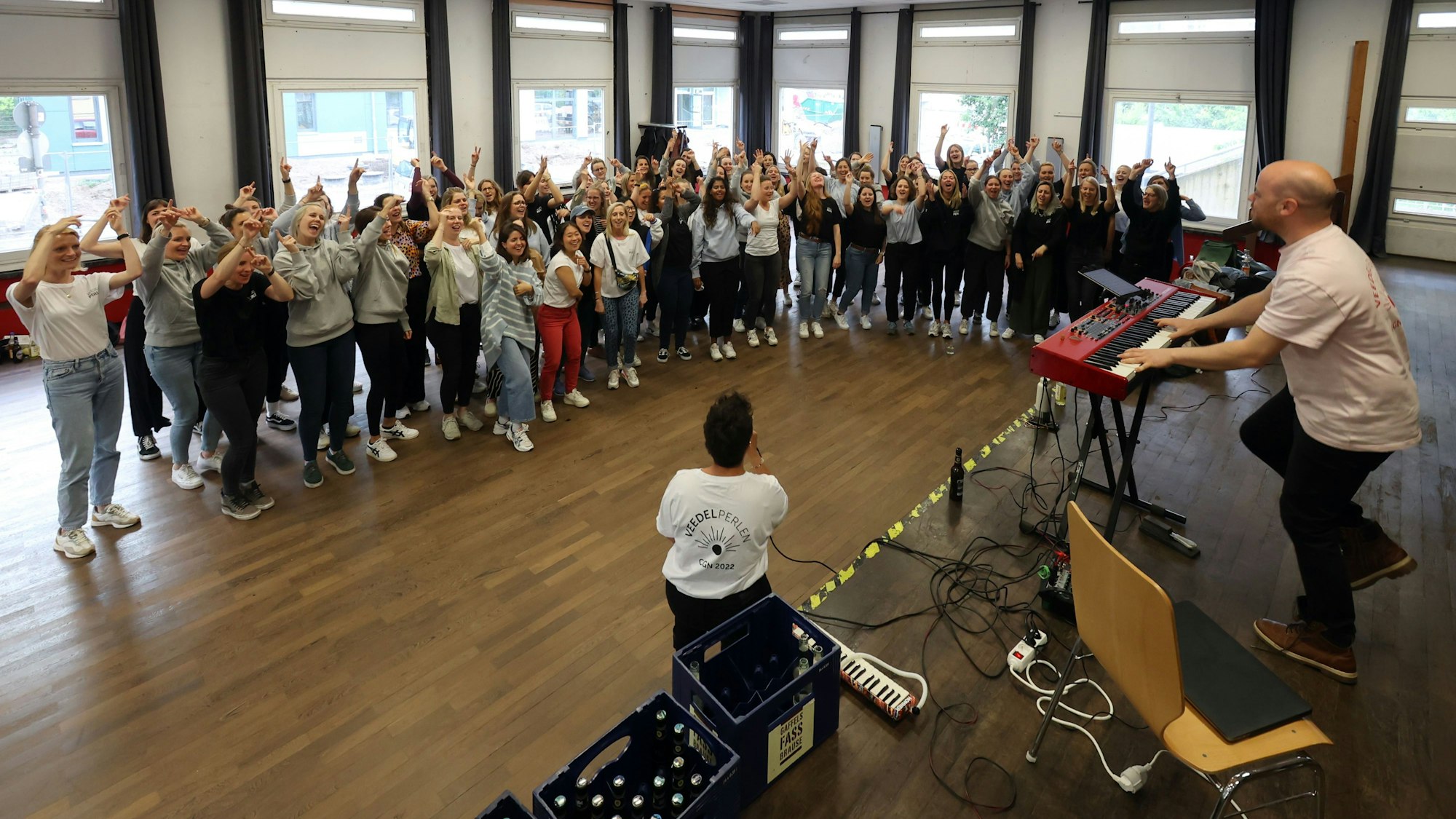 Das Foto zeigt eine Probe der Veedelperlen.