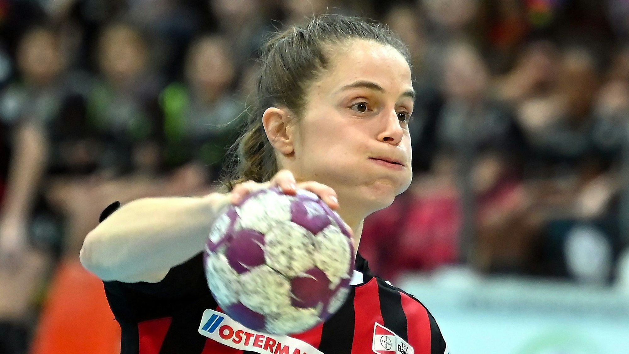 21.01.2024,Handball-Bayer Leverkusen-Metzingen
Marianna Loppes (Bayer)
Foto: Uli Herhaus