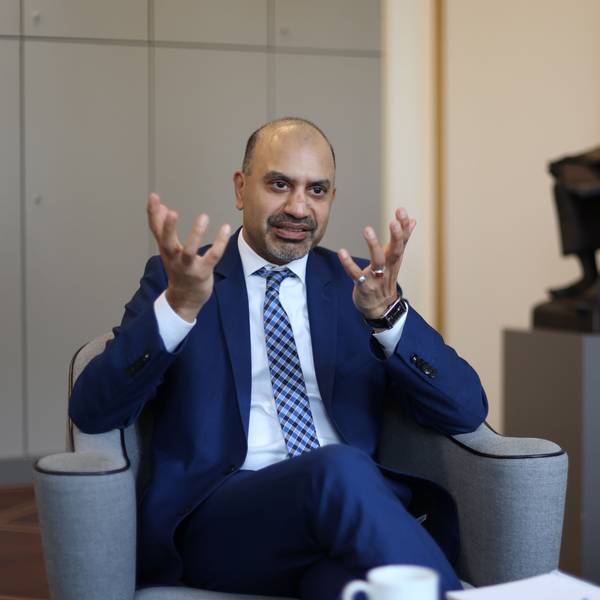 Joybrato Mukherjee ist seit sieben Monat Rektor der Universität Köln.