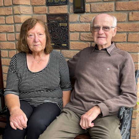 Aktuelles Bild des Ehepaars Hannelore und Günther Schmidt.