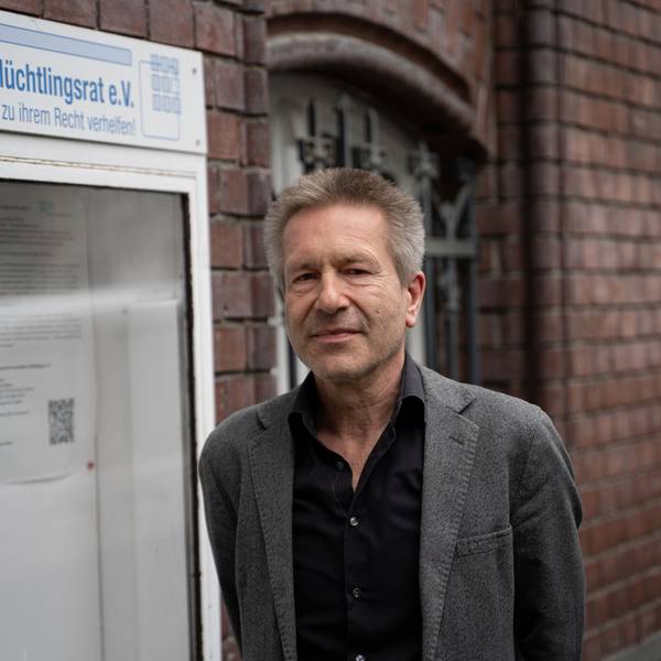 Claus-Ulrich Prölß, Geschäftsführer des Kölner Flüchtlingsrats